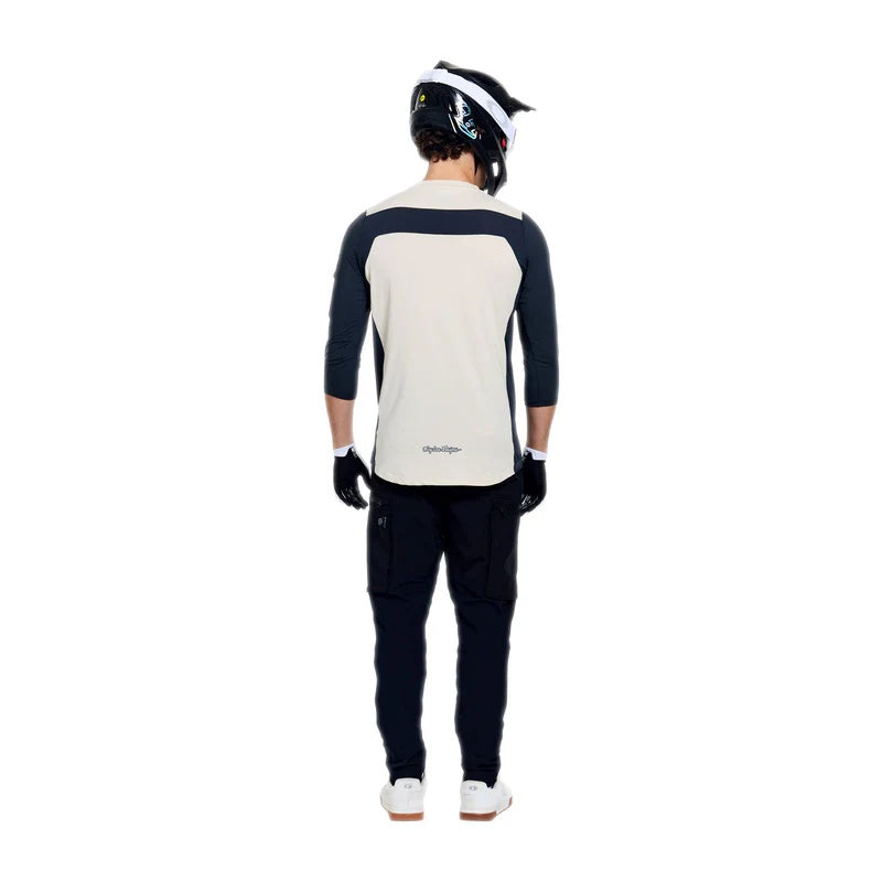 Troy Lee Designs Men's Ruckus 3/4 Sleeve Bike Jersey wings pumice