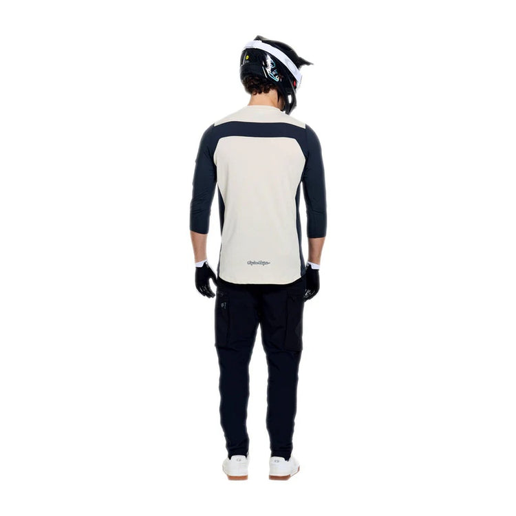 Troy Lee Designs Men's Ruckus 3/4 Sleeve Bike Jersey wings pumice