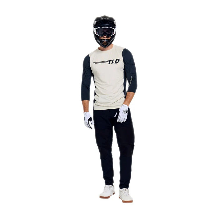 Troy Lee Designs Men's Ruckus 3/4 Sleeve Bike Jersey wings pumice