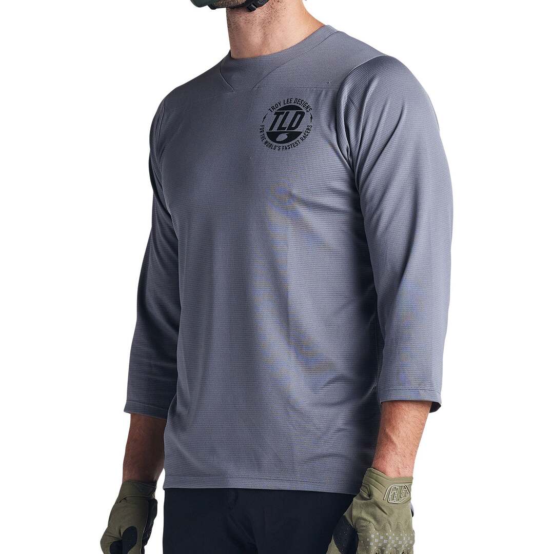 Troy Lee Designs Men's Ruckus 3/4 Sleeve Bike Jersey grey