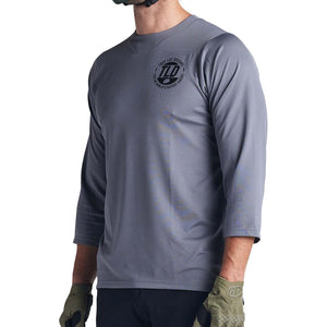 Troy Lee Designs Men's Ruckus 3/4 Sleeve Bike Jersey grey