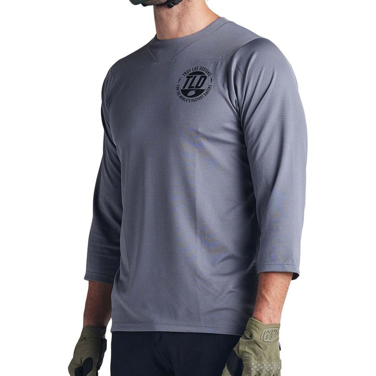 Troy Lee Designs Men's Ruckus 3/4 Sleeve Bike Jersey grey