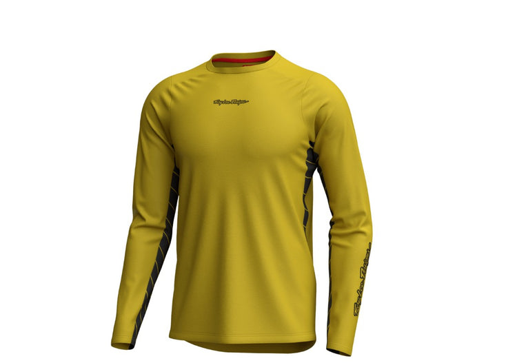 Troy Lee Designs Men's Skyline Chill Long Sleeve Bike Jersey Switchback Acid 