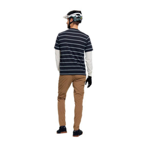 Troy Lee Designs Men's Skyline Long Sleeve Bike Jersey carbon stripes