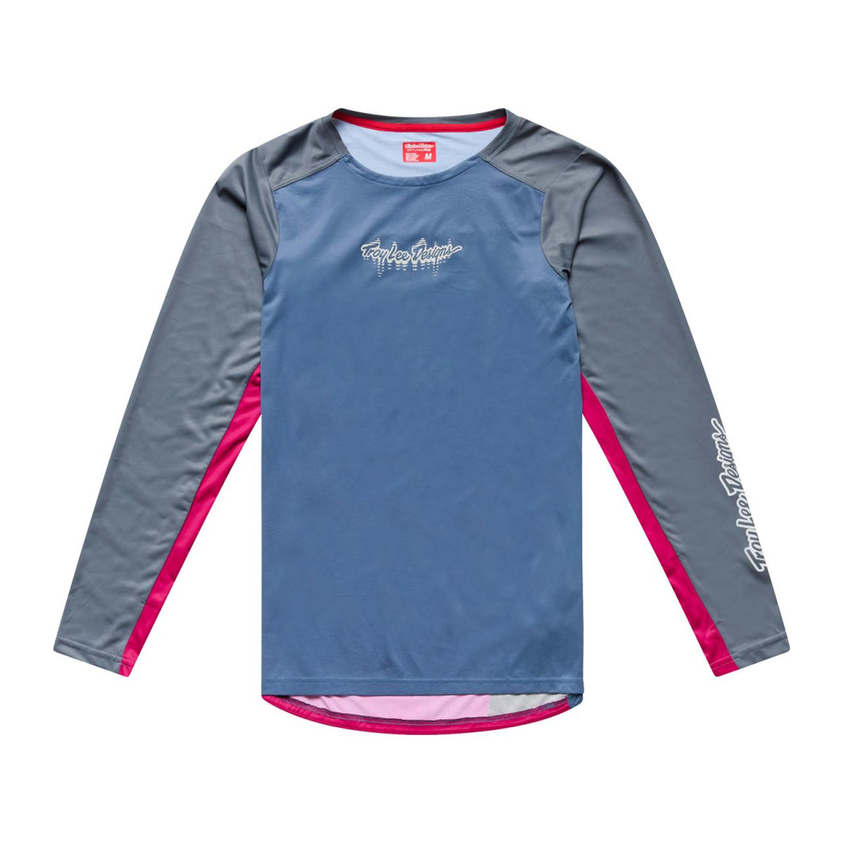 Troy Lee Designs Men's Skyline Pro Long Sleeve Bike Jersey Descend Slate 