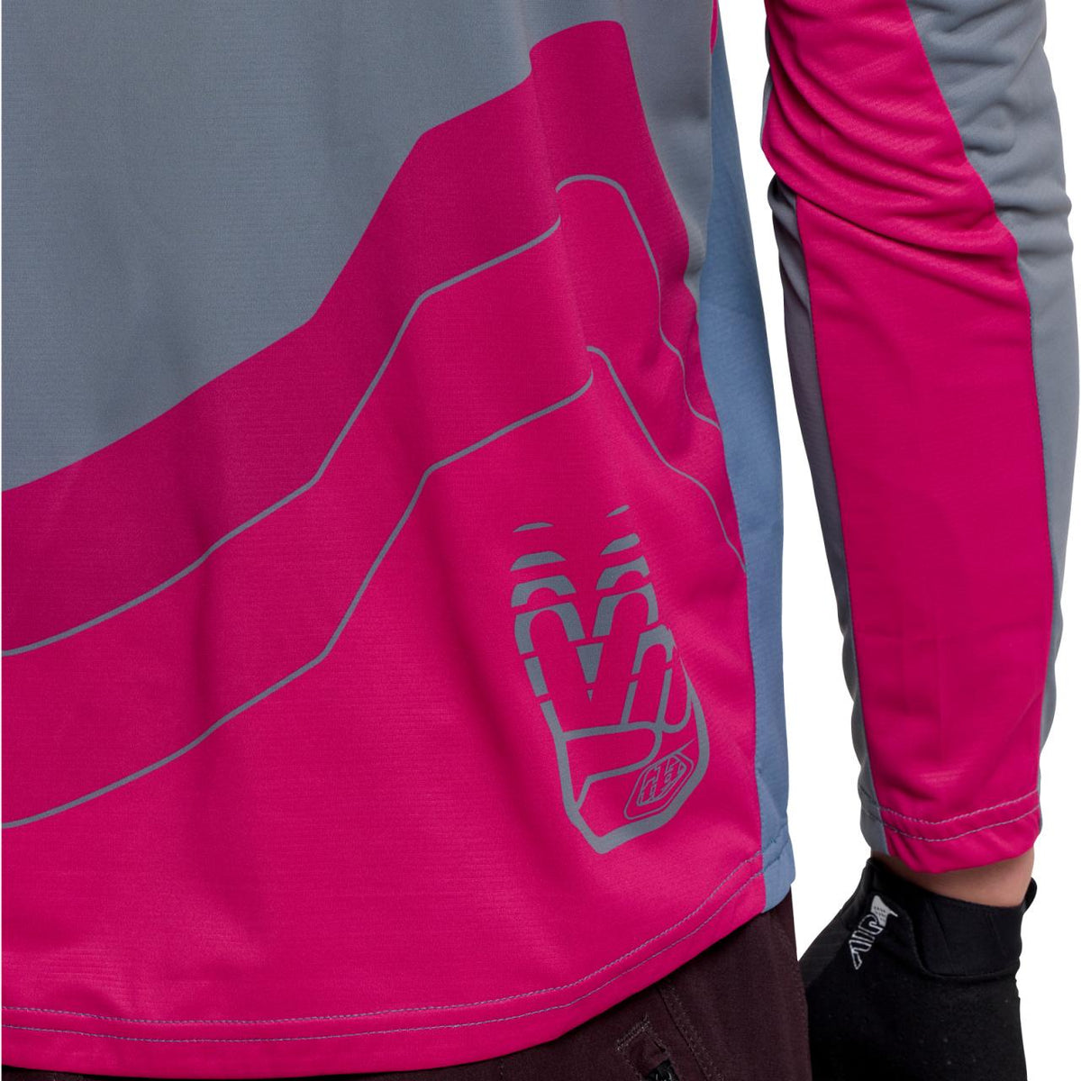 Troy Lee Designs Men's Skyline Pro Long Sleeve Bike Jersey Descend Slate 
