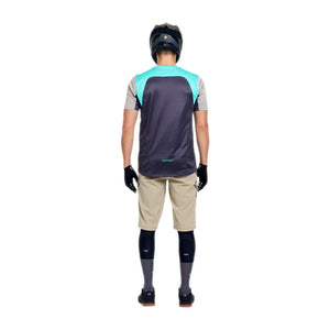 Troy Lee Designs Men's Stage Short Sleeve Bike Jersey signature stone