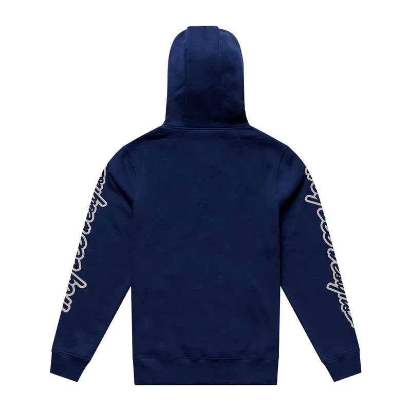 Troy Lee Designs Men's Zip Up Hoodie navy blue