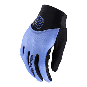 Troy Lee Designs Women's Ace Full Finger Bike Glove purple/black