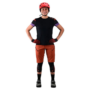 Troy Lee Designs Women's Lilium Short Sleeve Bike Jersey black