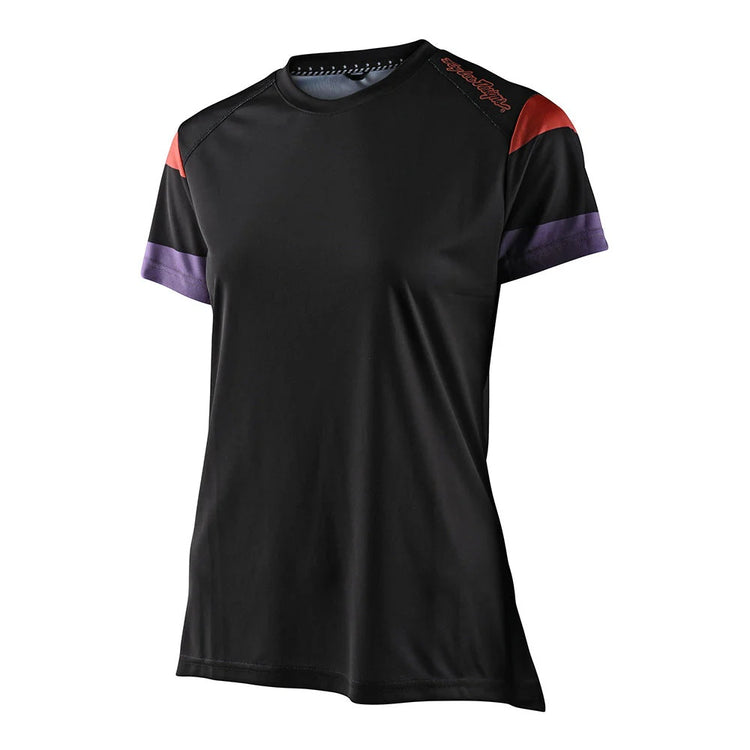 Troy Lee Designs Women's Lilium Short Sleeve Bike Jersey black