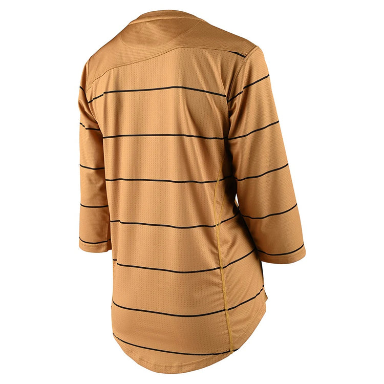 Troy Lee Designs Women's Mischief Short Sleeve Bike Jersey honey