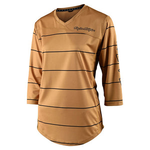 Troy Lee Designs Women's Mischief Short Sleeve Bike Jersey honey