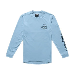 Troy Lee Designs Youth Ruckus Long Sleeve Bike Jersey blue