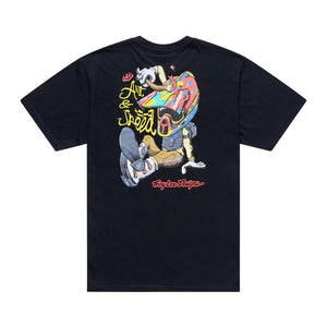 Troy Lee Designs Men's Short Sleeve Tee heritage black