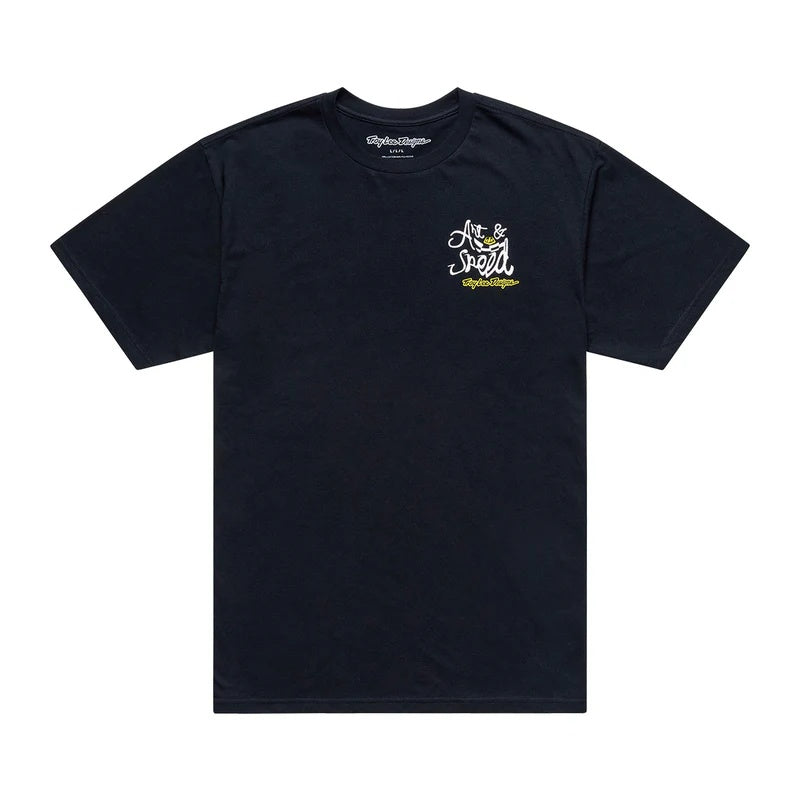 Troy Lee Designs Men's Short Sleeve Tee heritage black