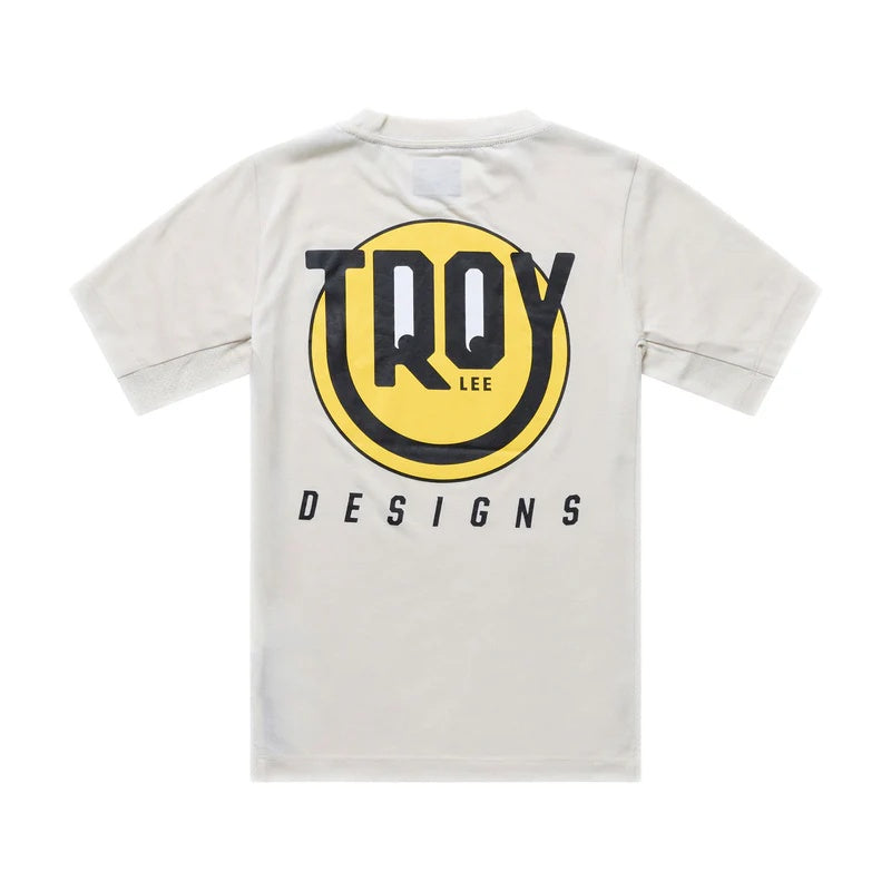 Troy Lee Designs Youth Skyline Short Sleeve Bike Jersey pumice