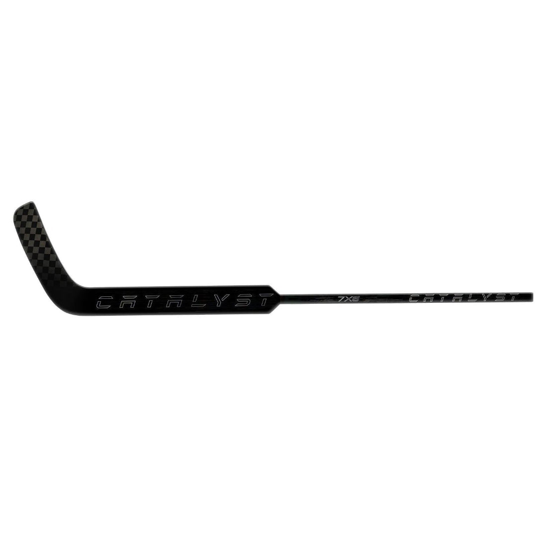 True Intermediate Catalyst 7X6 Blackout Hockey Goalie Stick 1