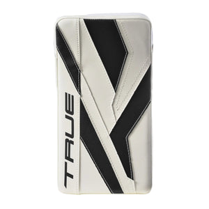 True Intermediate Catalyst 7X6 Hockey Goalie Blocker White/Black