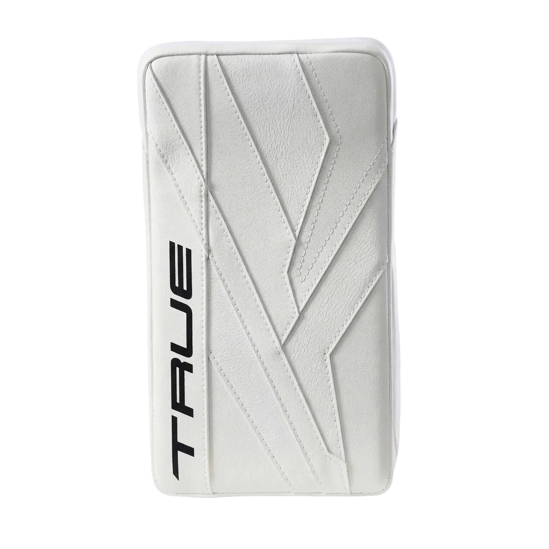 True Intermediate Catalyst 7X6 Hockey Goalie Blocker White