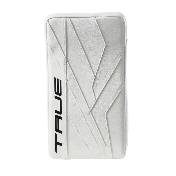 True Intermediate Catalyst 7X6 Hockey Goalie Blocker White