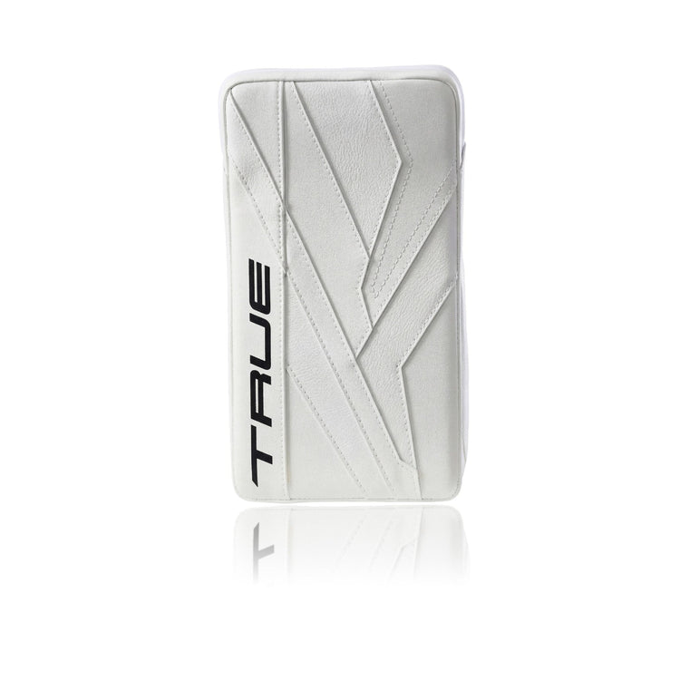 True Intermediate Catalyst 7X6 Hockey Goalie Blocker white
