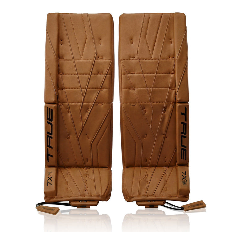 True Intermediate Catalyst 7X6 Hockey Goalie Pad Tan
