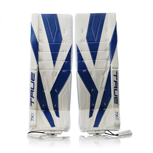 True Intermediate Catalyst 7X6 Hockey Goalie Pad White/Royal