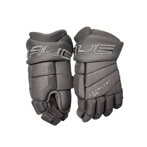 True Junior Catalyst Arc Hockey Player Gloves blackout