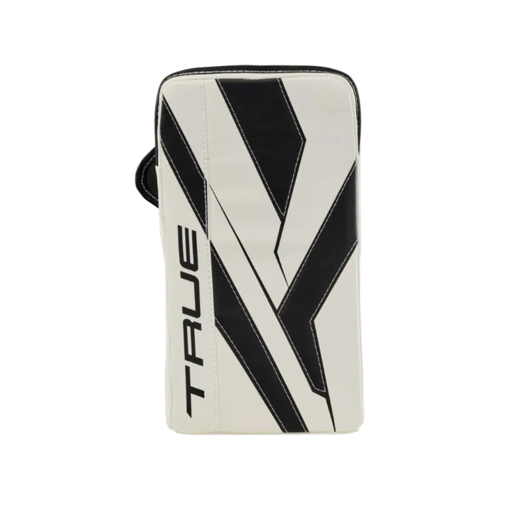 True Junior Catalyst Nitro Hockey Goalie Blocker White/Black