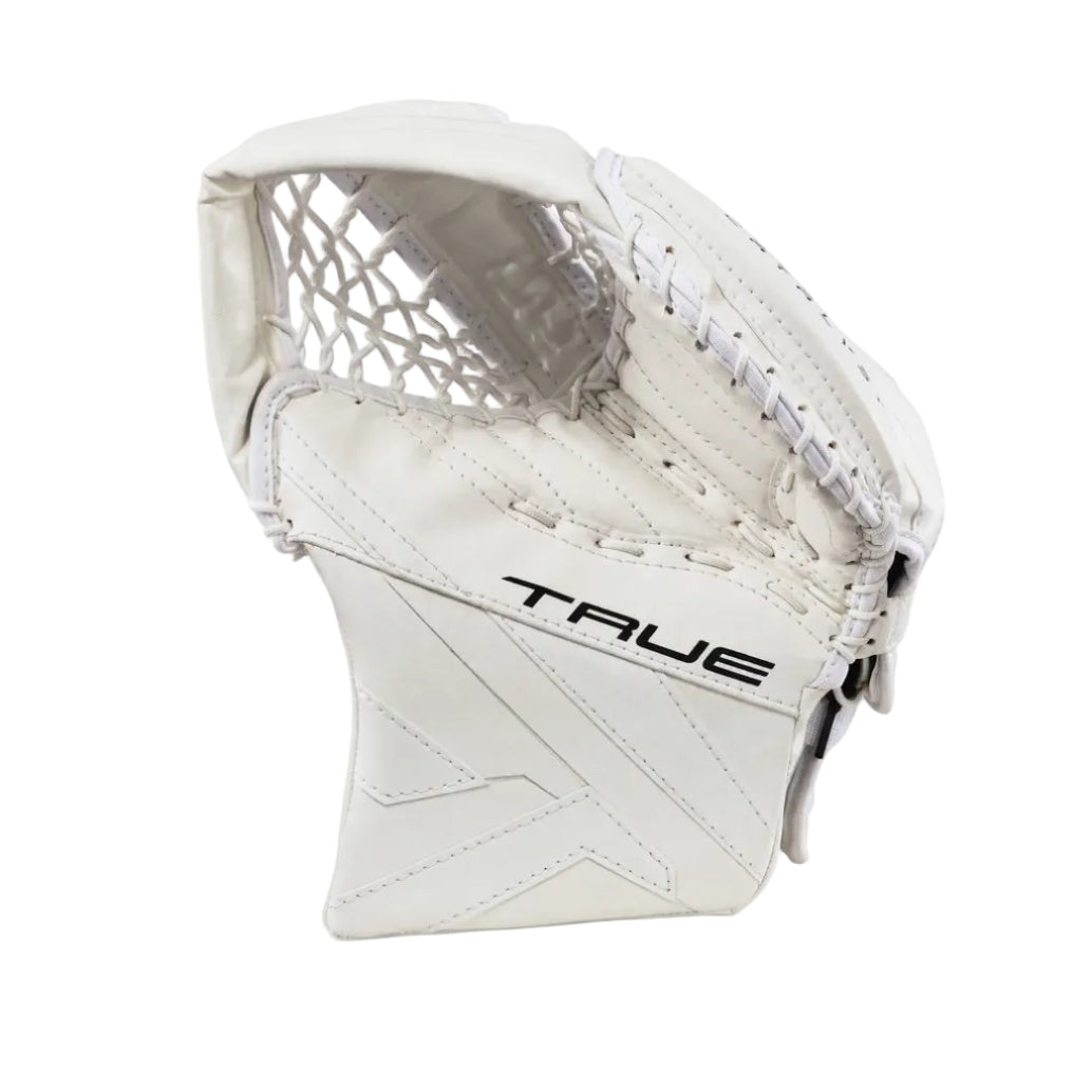 True Junior Catalyst Nitro Hockey Goalie Trapper White