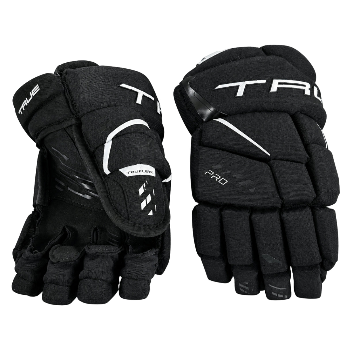 True Junior Catalyst Pro Hockey Player Gloves black