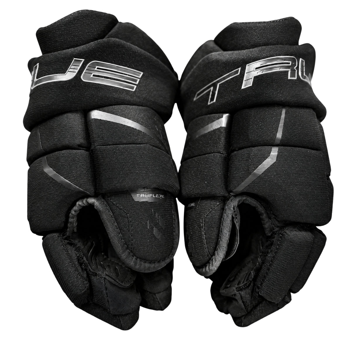True Junior Catalyst Pro Hockey Player Gloves blackout
