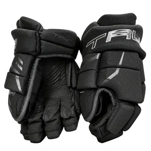 True Junior Catalyst Pro Hockey Player Gloves blackout