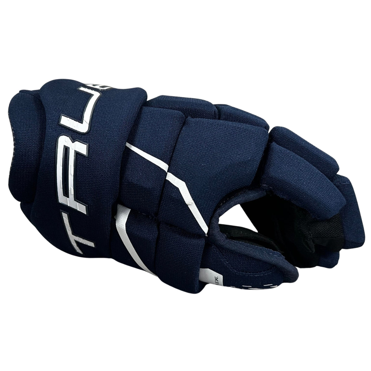 True Junior Catalyst Pro Hockey Player Gloves navy