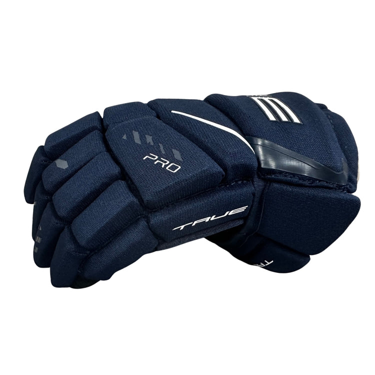 True Junior Catalyst Pro Hockey Player Gloves navy