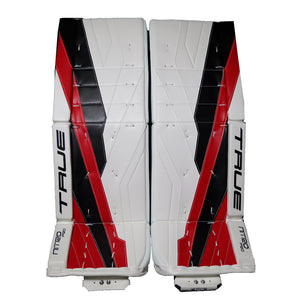 True Senior Catalyst Nitro Pro Hockey Goalie Pad White/Black/Red