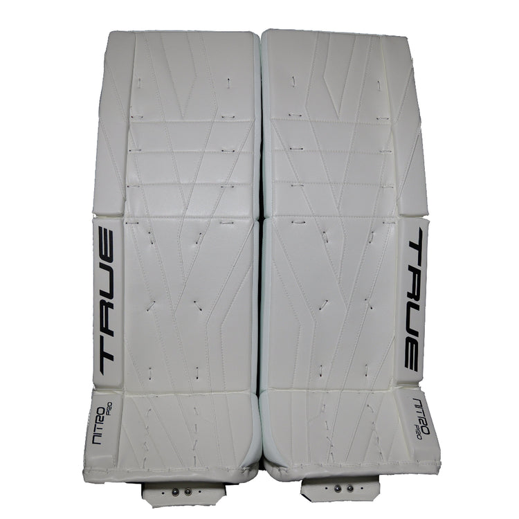 True Senior Catalyst Nitro Pro Hockey Goalie Pad White