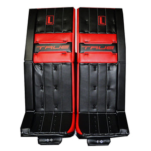 True Senior Catalyst Nitro Pro L87 Hockey Goalie Pad Black/Red