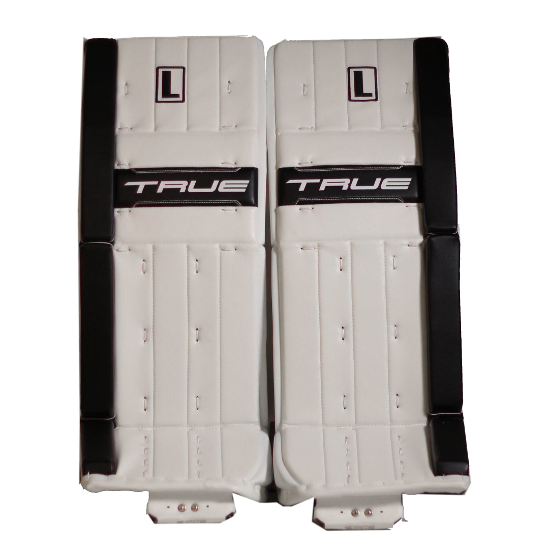 True Senior Catalyst Nitro Pro L87 Hockey Goalie Pad White/Black