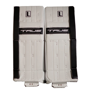 True Senior Catalyst Nitro Pro L87 Hockey Goalie Pad White/Black