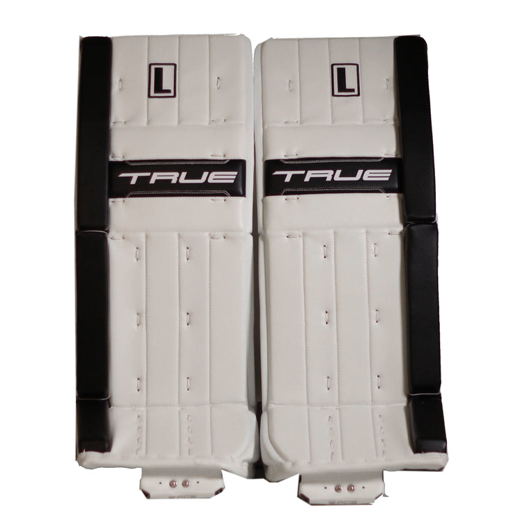 True Senior Catalyst Nitro Pro L87 Hockey Goalie Pad White/Black