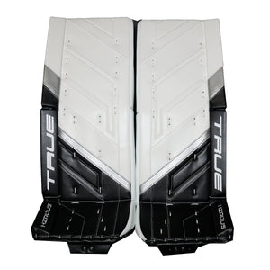 True Lefevre Senior HZRDUS PX4 Hockey Goalie Pad White Black Silver