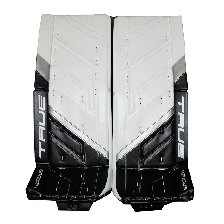 True Lefevre Senior HZRDUS PX4 Hockey Goalie Pad White Black Silver