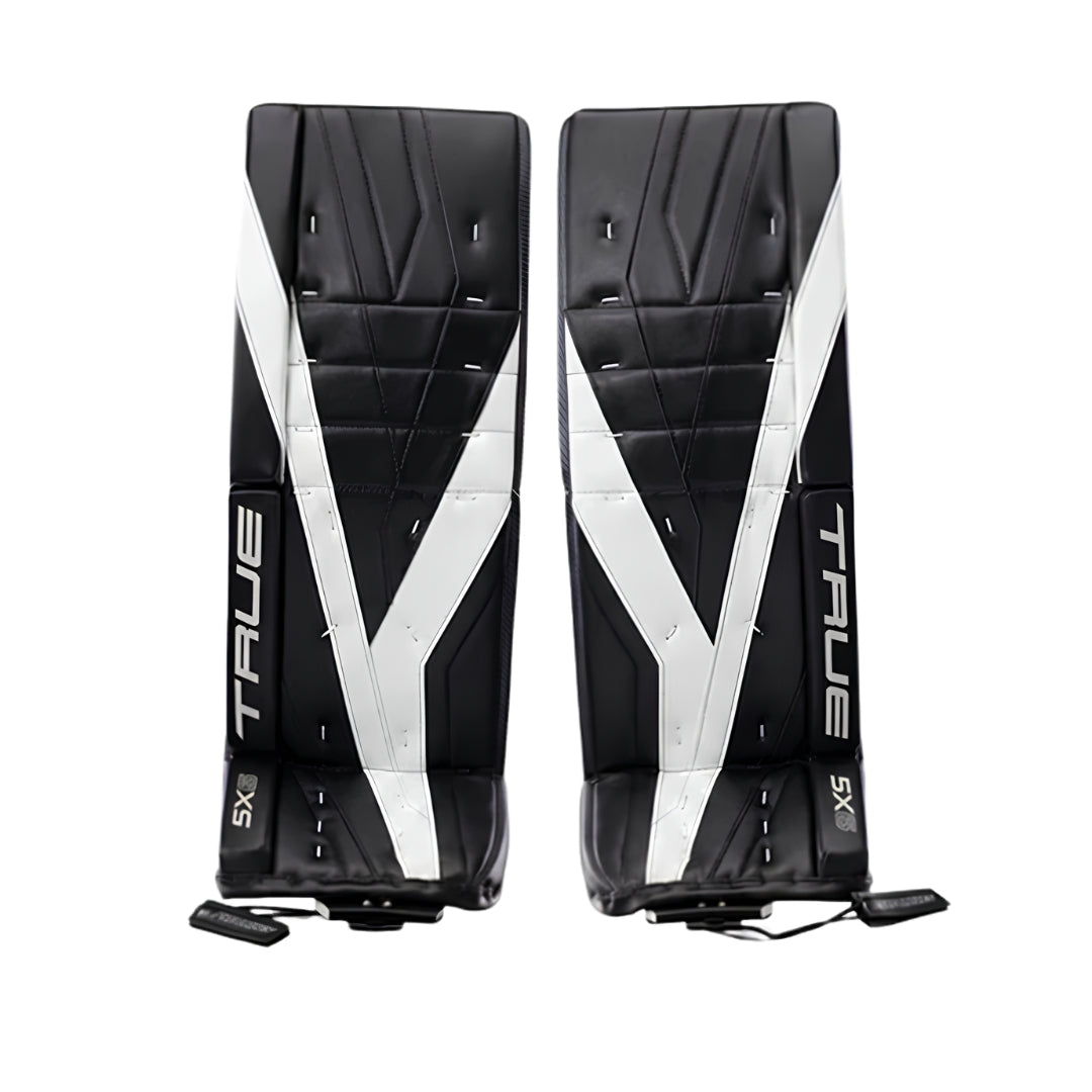 True Senior Catalyst 5X6 Hockey Goalie Pad black/white