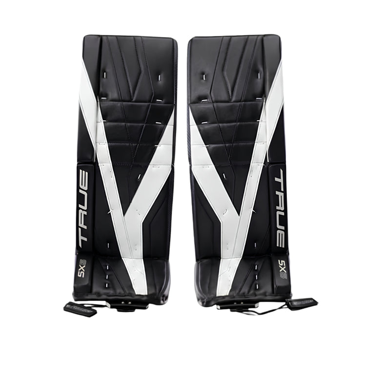 True Senior Catalyst 5X6 Hockey Goalie Pad black/white