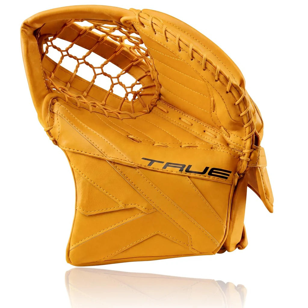 True Senior Catalyst 7X6 Goalie Trapper sport gold