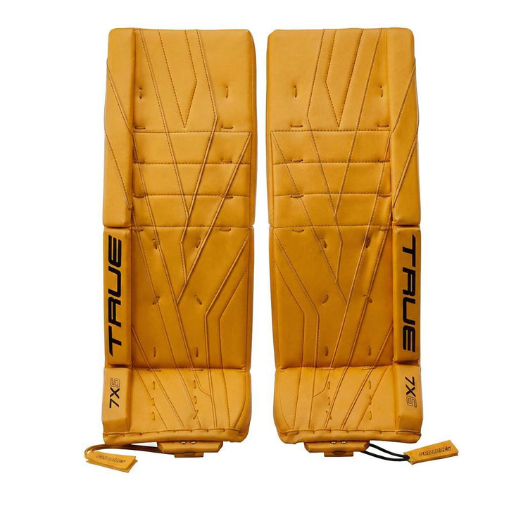 True Senior Catalyst 7X6 Hockey Goalie Pad Sport Gold