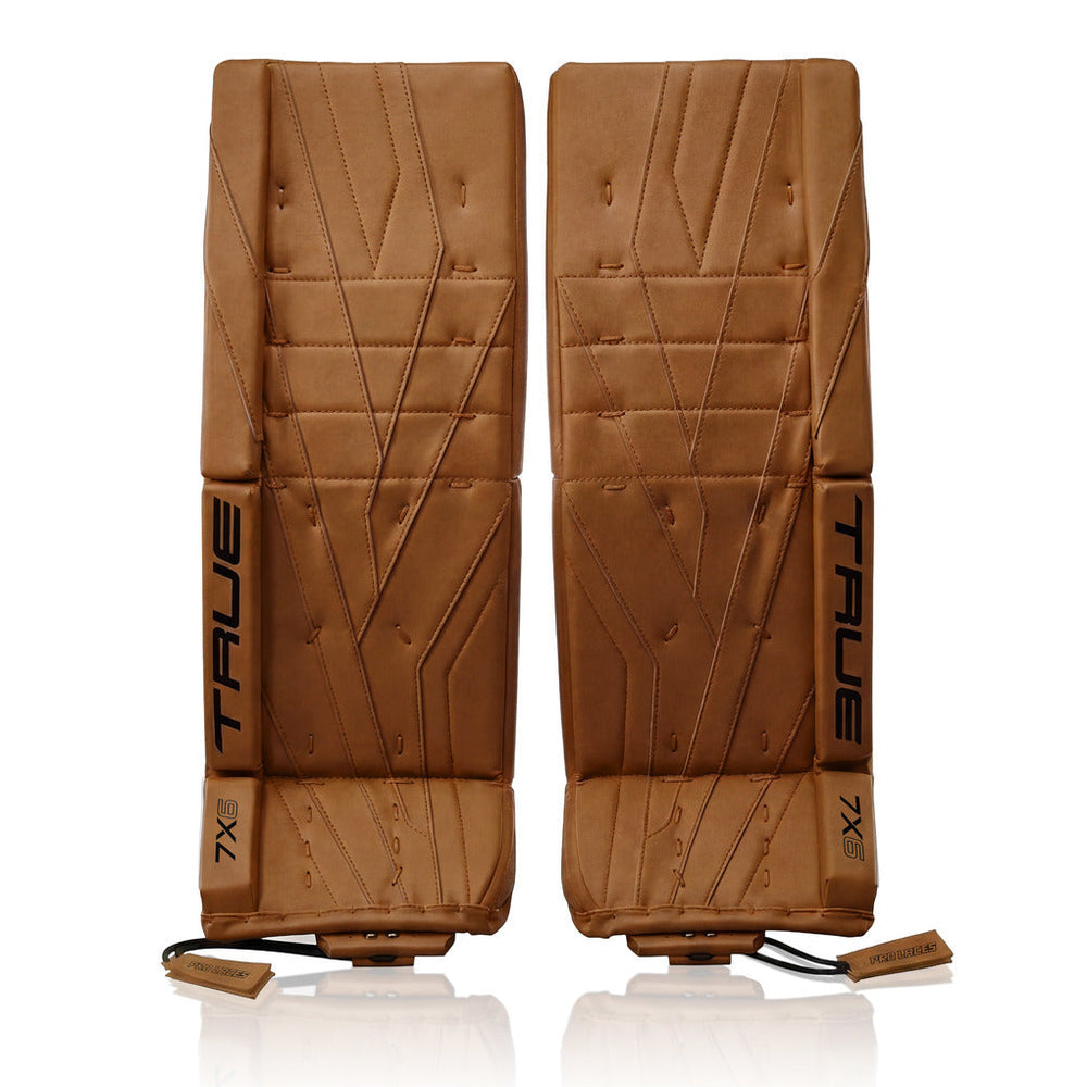 True Senior Catalyst 7X6 Hockey Goalie Pad Tan