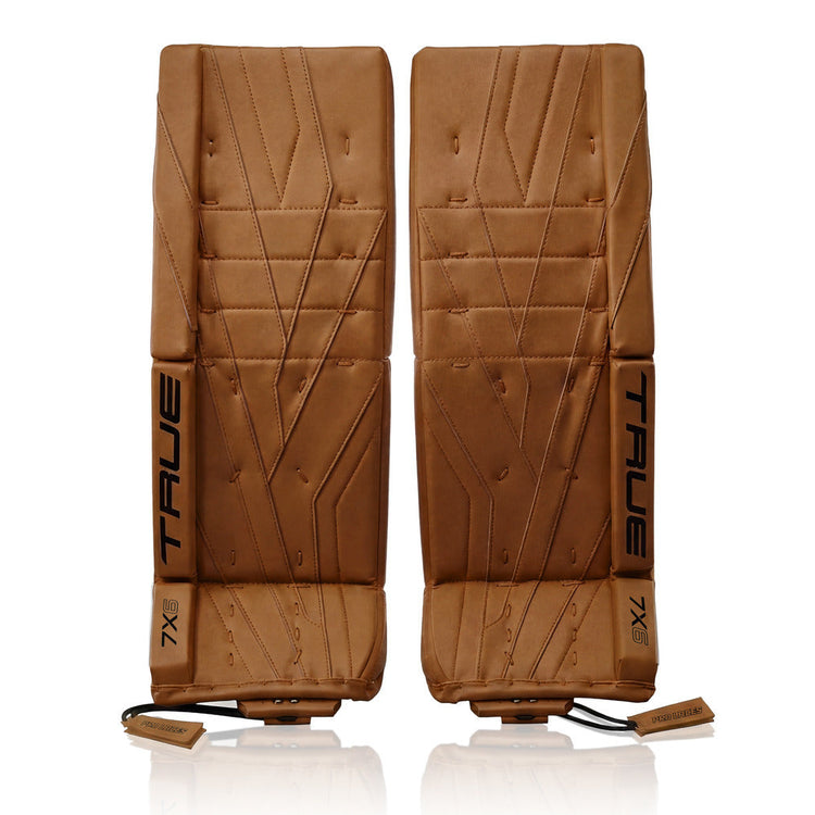 True Senior Catalyst 7X6 Hockey Goalie Pad Tan